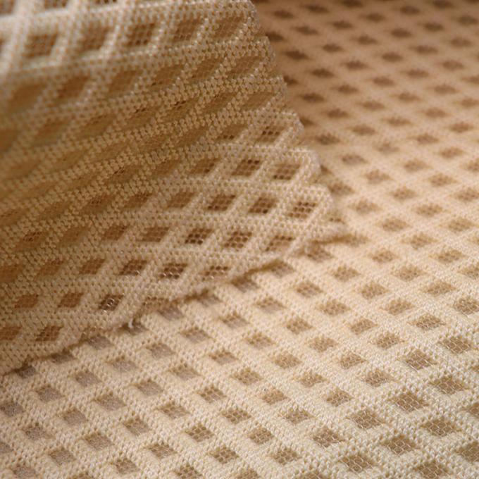 3D-Polyester-Gittergewebe aus Nylon-Airmesh und Polyester-Sportgewebe aus Strick 0