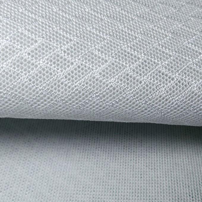 330 - 380GSM Geflechtetes 3D-Wetternetzgewebe Atmungspflichtiges Poly Mesh Gewebe für Bettwäsche 0