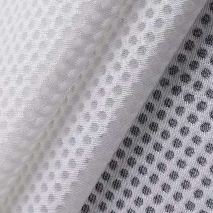 Geflechtetes, atmungsaktives 3D-Gittergewebe Polyester-Luftgittergewebe Hohe Flexibilität für Schuhe 0