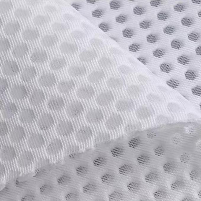 Geflechtetes, atmungsaktives 3D-Gittergewebe Polyester-Luftgittergewebe Hohe Flexibilität für Schuhe 1