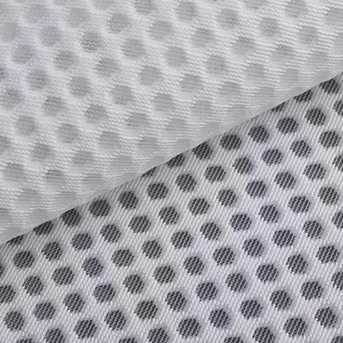 Geflechtetes, atmungsaktives 3D-Gittergewebe Polyester-Luftgittergewebe Hohe Flexibilität für Schuhe 2