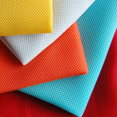 3mm 100 Polyester-Gittergewebe Strickgewebe Atemberaubendes Gittergewebe für Schuhe
