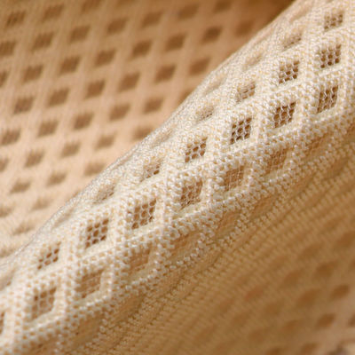 3D-Polyester-Gittergewebe aus Nylon-Airmesh und Polyester-Sportgewebe aus Strick