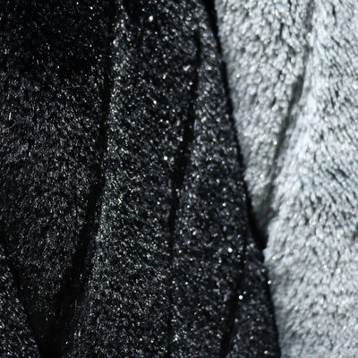 Good price 100% Polyester Korallenfleece Falsches Pelz Heizdecke Minky Schwarz Falsches Pelz Wurfdecke Online