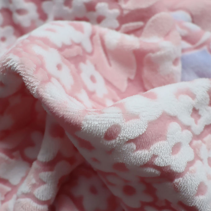 Polyester Korallen Fleece Decke doppelseitig Fälschung Fell Bett Wurf Geister Decke 5