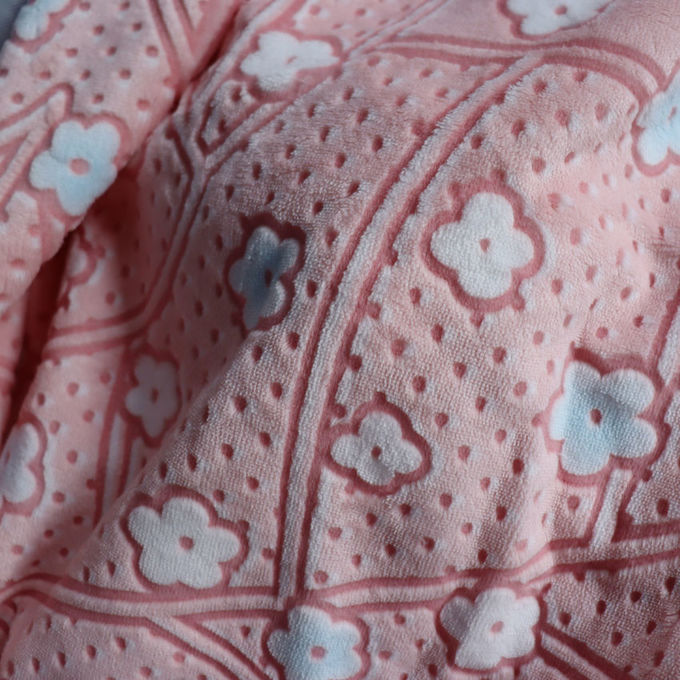 Polyester Korallen Fleece Decke doppelseitig Fälschung Fell Bett Wurf Geister Decke 3