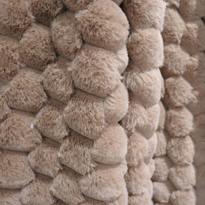 Korallenfleece Luxus Fälschungsfellen große Fälschungsfellendecken doppelseitig für den Winter 3