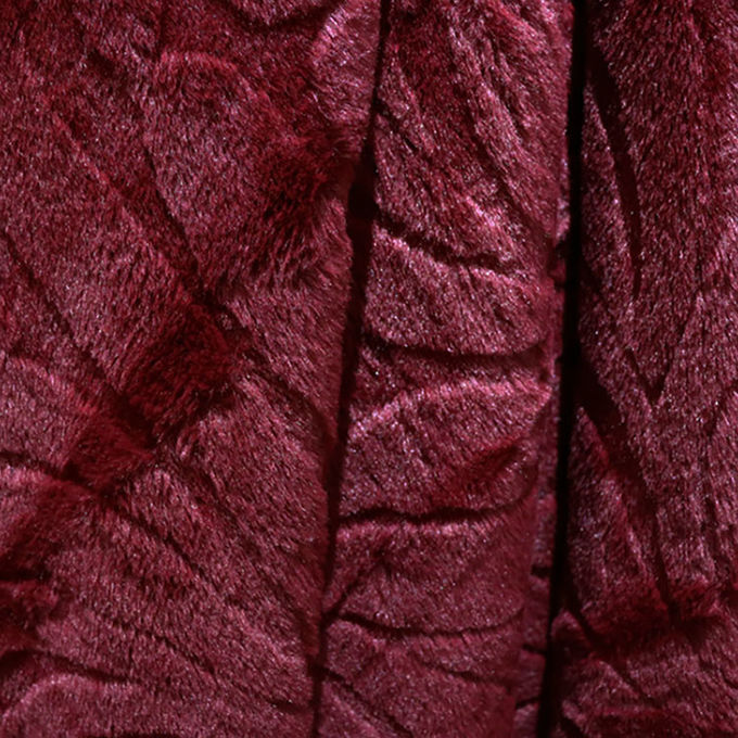 Doppelseitige Korallenfleece-Decke Polyester Fälschungsfelle Minky-Wirfdecken 320gm 3