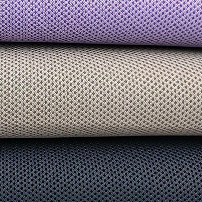 Anti-statische 3D-Raumnetze Luftnetze Polyester-Sportnetze Stoff Anti-mikrobiell 3
