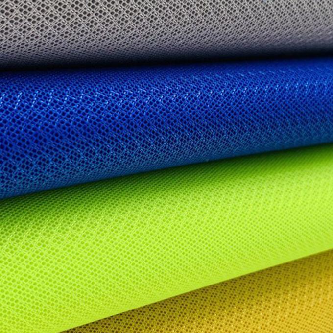 320GSM Leichtgewicht 3D Mesh Stoff Atmung Polyester Air Mesh Stoff 58IN 1
