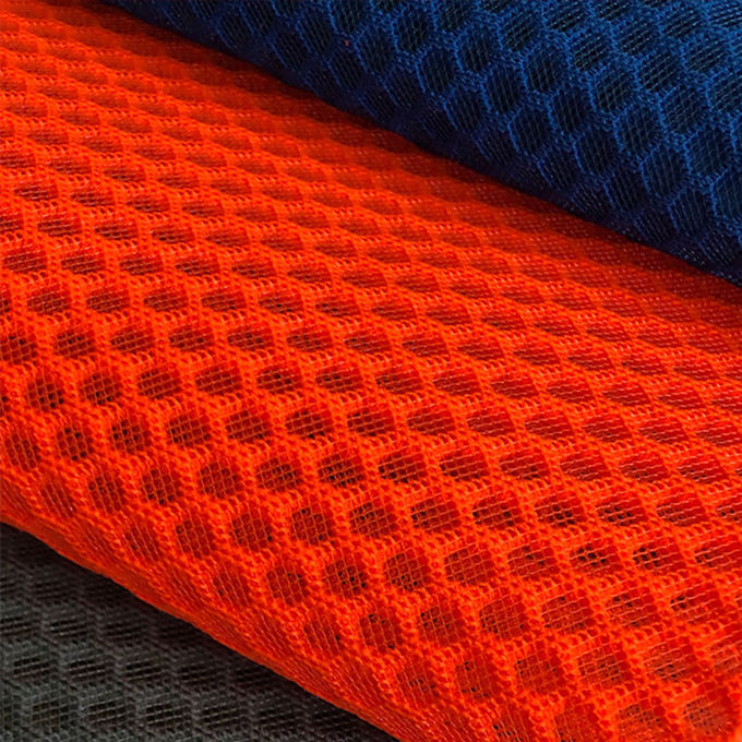 100% Polyester Recycling Polyester Mesh Gewirkt Airmesh 3D Mesh Material 9
