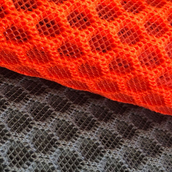 100% Polyester Recycling Polyester Mesh Gewirkt Airmesh 3D Mesh Material 3