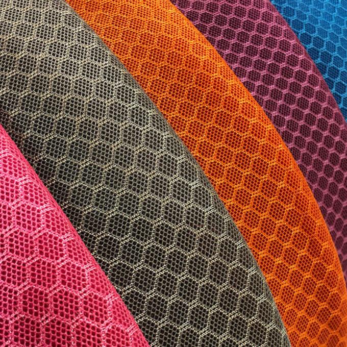 3mm Strick Airmesh 250GSM Polyester Sports Mesh Stoff Tränenabwehr für Gepäck 5