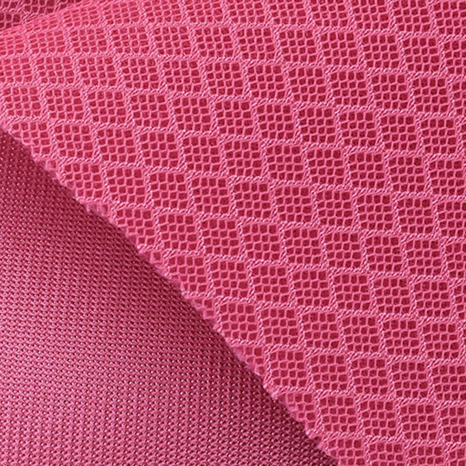 200×200 280gsm 3D-Spacer Mesh Polyester Athletic Mesh Stoff zur Verbesserung der Ästhetik 0