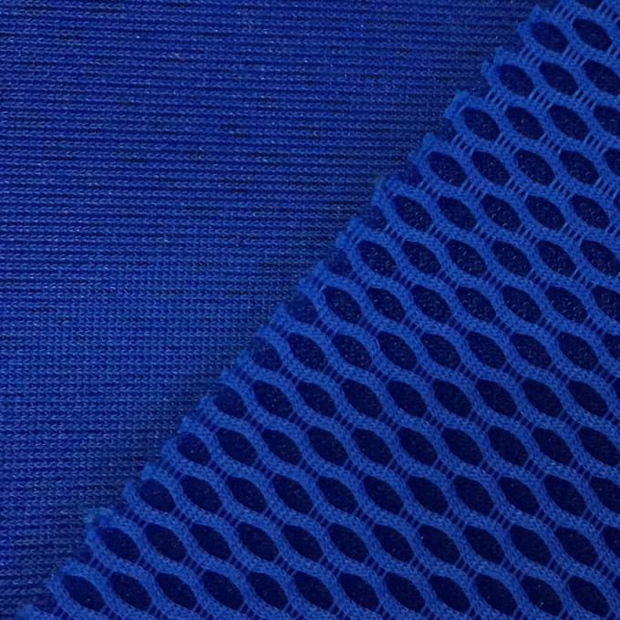 Gewirktes, atmungsaktives Abstandsmaschengewebe 100% Polyester Luftmaschengewebe 3 mm 0