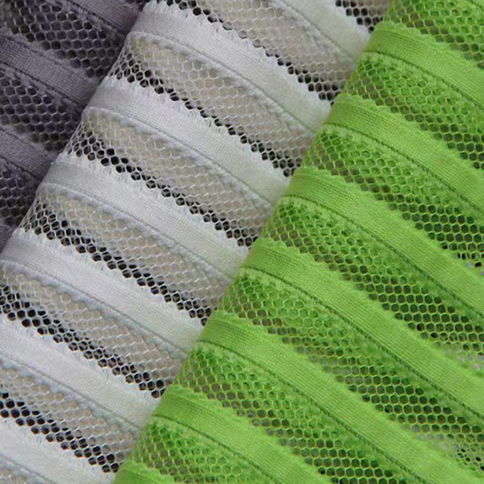 2 mm 290 gm Poly Mesh Stoff Atmungsgemäßes Mesh Material 100% Polytester 2