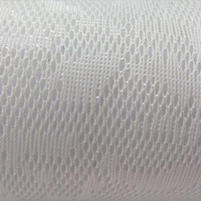 Jacquard Spacer Mesh Stoff angepasste Polyester-Luftnetz für Schuhe 0