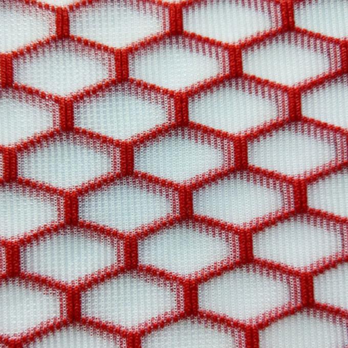 Airmesh 100% Polyester Air Mesh Stoff Gewirkt Atmungsgemäß 3d Spacer Mesh Stoff 0