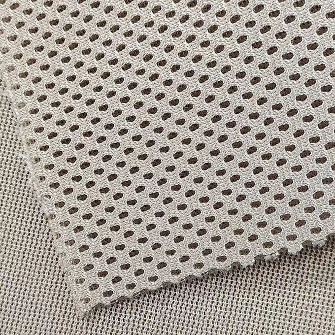 Atmungsaktive gestrickte 3D-Glasfaser 3D-Raumnetz 100% Polyester 600GSM 1