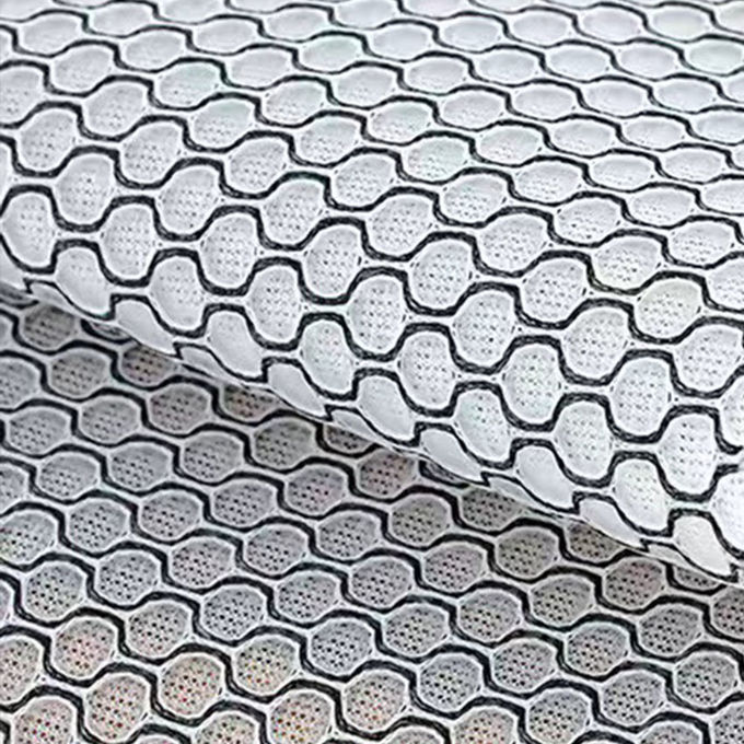 Luftnetz gefärbt 3d Luftnetz Gewebe Atmungsfähiges Stricknetz Gewebe 3mm 0